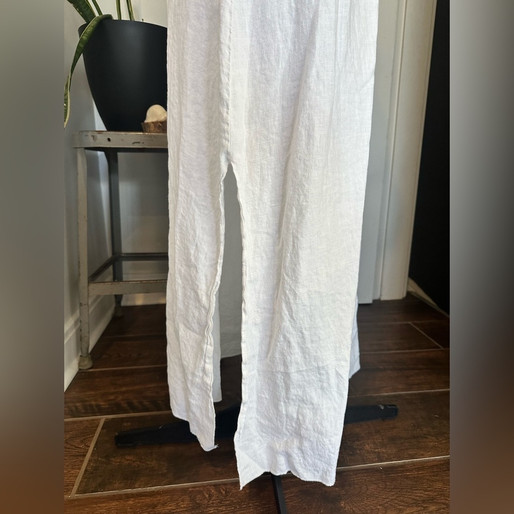 italian Terzo Millennio Linen Dress - Picture 6 of 8